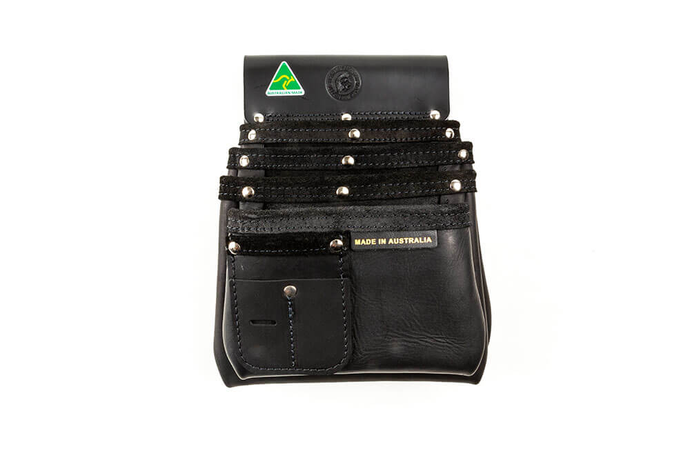 Spartan Leather 4 Row Pouch - 1806