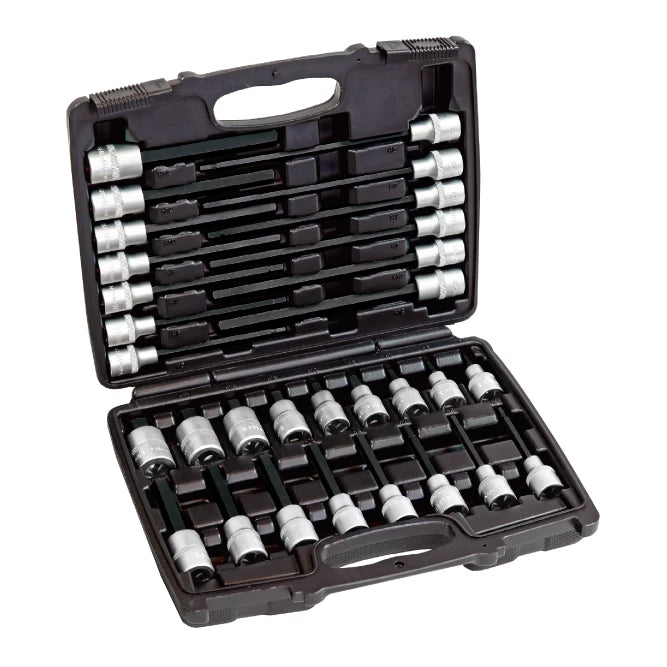 Selta 30pcs 1/2" Dr. Hex Bit Set - 54430