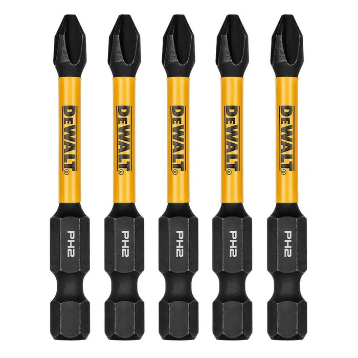 DEWALT PH2 FLEXTORQ 57mm - 5 Pack
