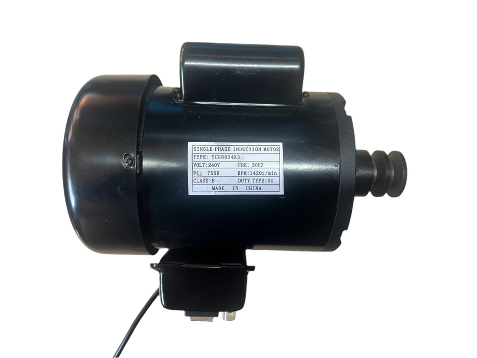 Electric Motor 750W (1HP) Single Phase Induction For Cement Mixers