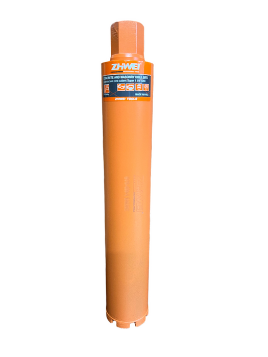ZHWEI Diamond Core Drill Bit 76mm x 400mm