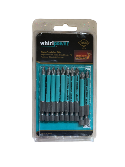Whirlpower High Precision PH2 Bits 70mm