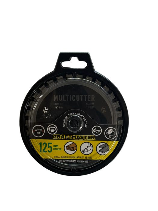 CRAFTMASTER Multicutter 125mm Disc
