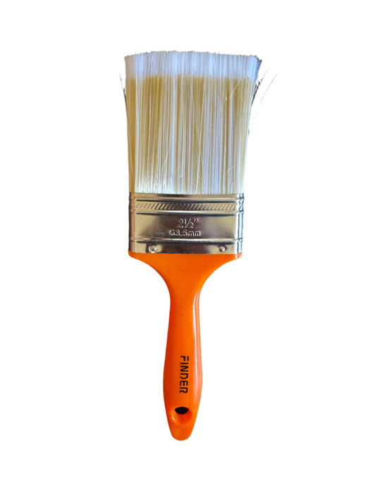 Finder 2.5" (6cm) Paint Brush - Orange Handle