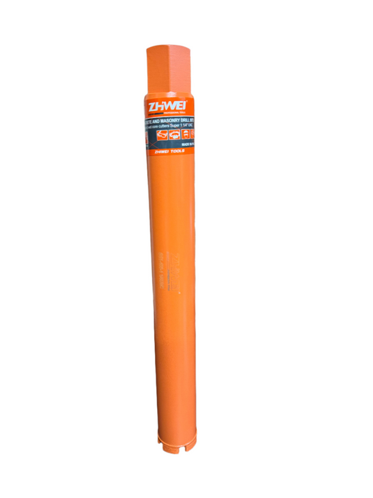 ZHWEI Diamond Core Drill Bit 51mm x 400mm