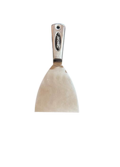 SINRAY Putty Knife Bent Scraper 4" (10cm)
