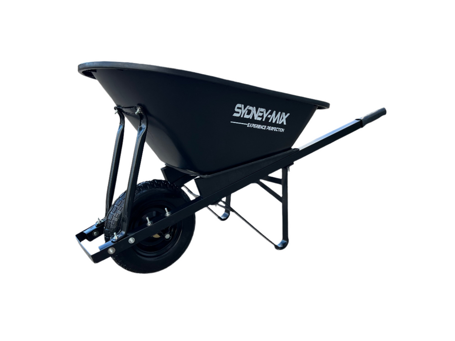 SYDNEY-MIX 100L Poly Tray Wheelbarrow