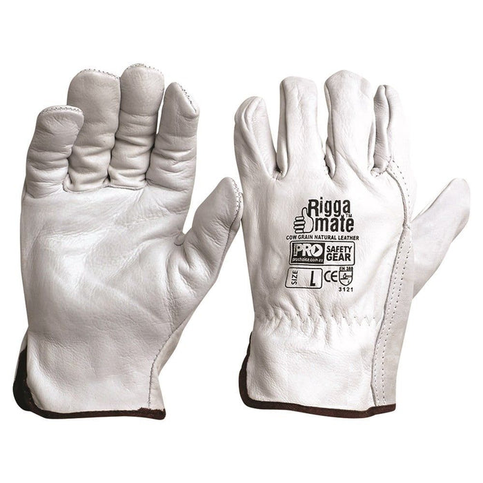 PRO CHOICE Riggamate Natural Cow Grain Glove XL - CGL41NXL