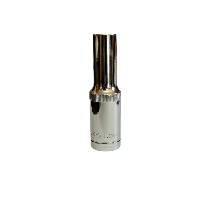 Deep 1/2" Drive Chrome Vanadium Hex Metric Socket (8mm - 32mm)