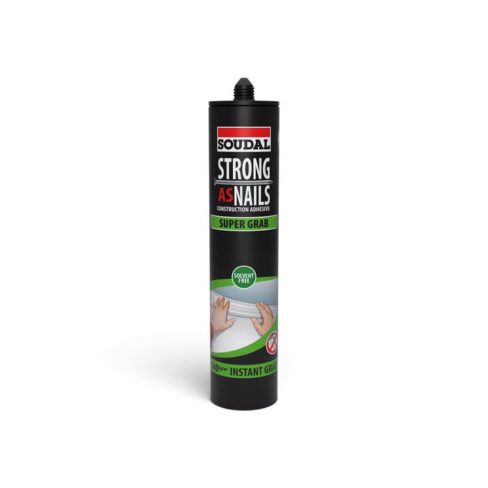 Soudal Strong As Nails SUPER GRAB Solvent Free Liquid Adhesive 350g 144903