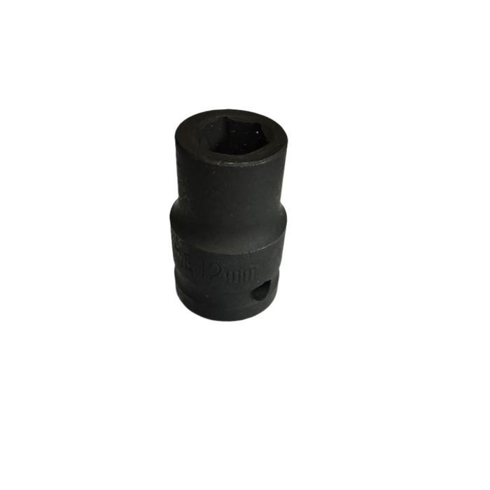 Short 1/2" Drive Impact Hex Metric Socket (10mm - 32mm)