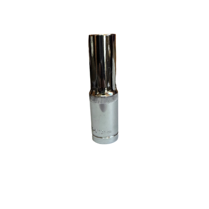 Deep 1/2" Drive Chrome Vanadium Hex Metric Socket (8mm - 32mm)