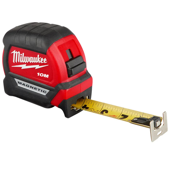 Milwaukee 10m Compact Wide Blade Tape Measure - 48220510