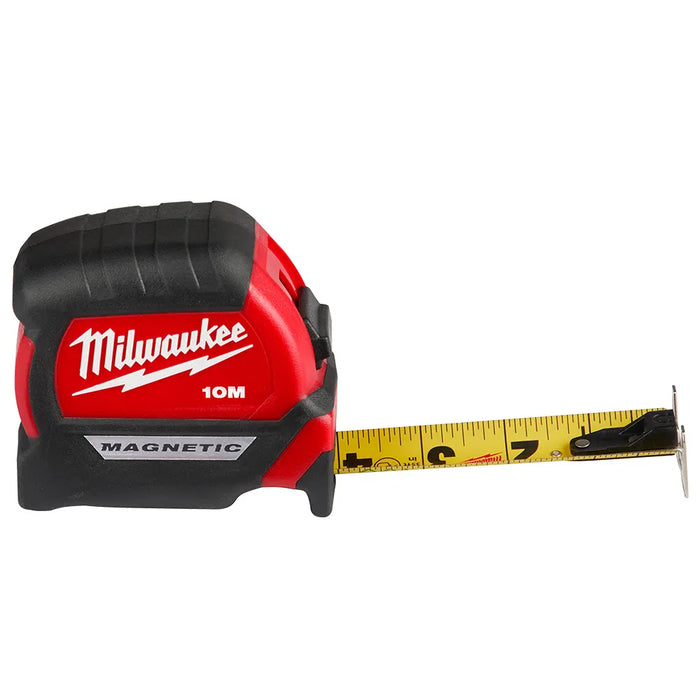 Milwaukee 10m Compact Wide Blade Tape Measure - 48220510