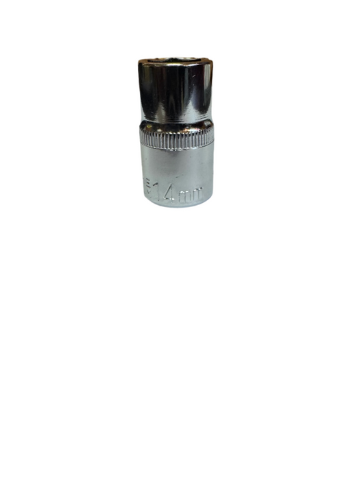 Short 1/2" Drive Chrome Vanadium Hex Metric Socket (8mm - 32mm)