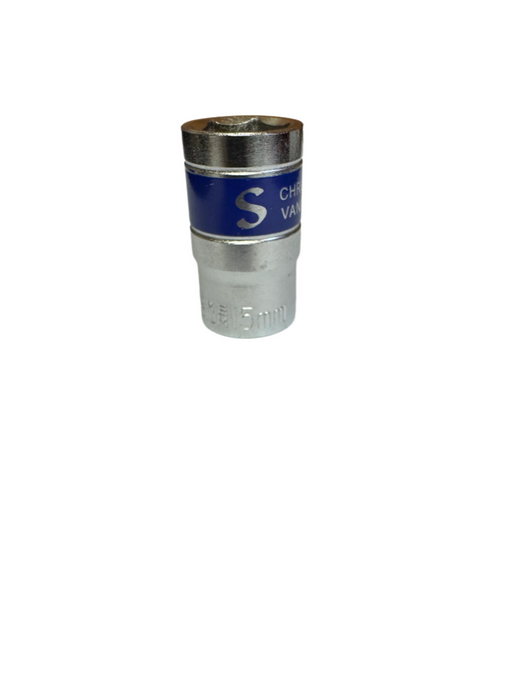 Short 1/2" Drive Chrome Vanadium Hex Metric Socket (8mm - 32mm)