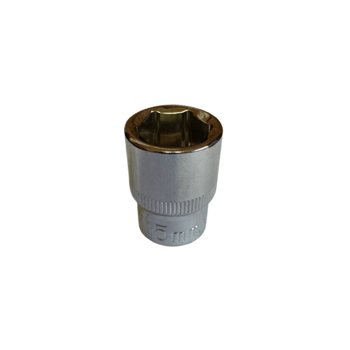 Short 3/8" Drive Chrome Vanadium Hex Metric Socket (6mm - 24mm)