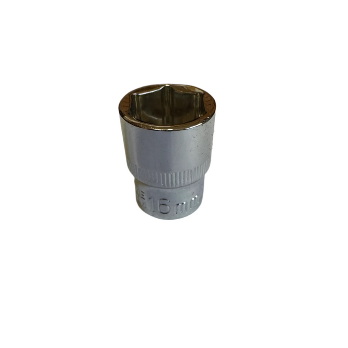 Short 3/8" Drive Chrome Vanadium Hex Metric Socket (6mm - 24mm)