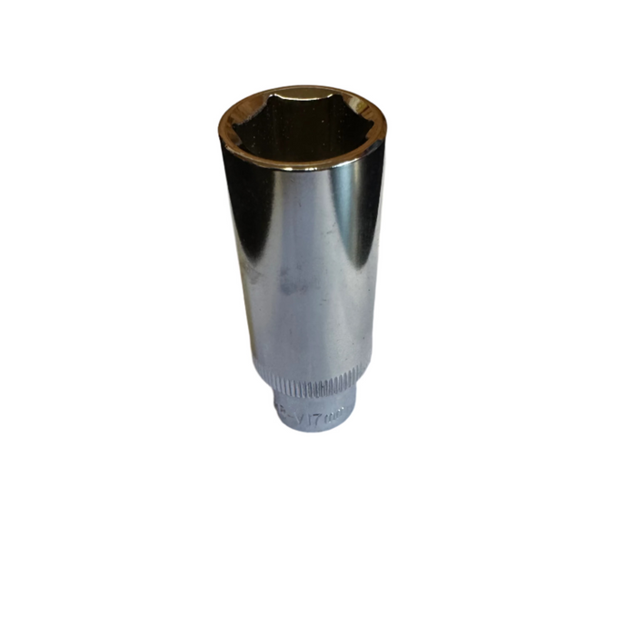 Deep 3/8" Drive Chrome Vanadium Hex Metric Socket (8mm - 19mm)