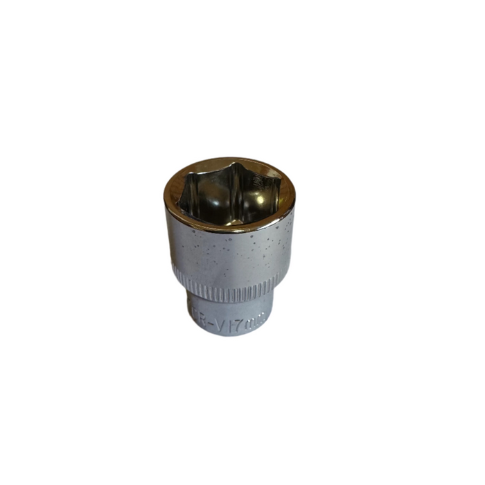 Short 3/8" Drive Chrome Vanadium Hex Metric Socket (6mm - 24mm)