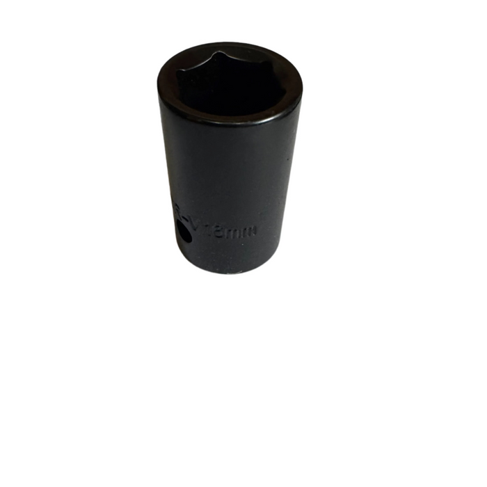 Short 1/2" Drive Impact Hex Metric Socket (10mm - 32mm)