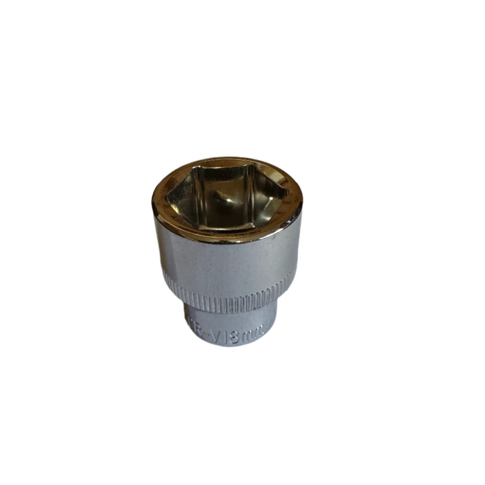 Short 3/8" Drive Chrome Vanadium Hex Metric Socket (6mm - 24mm)