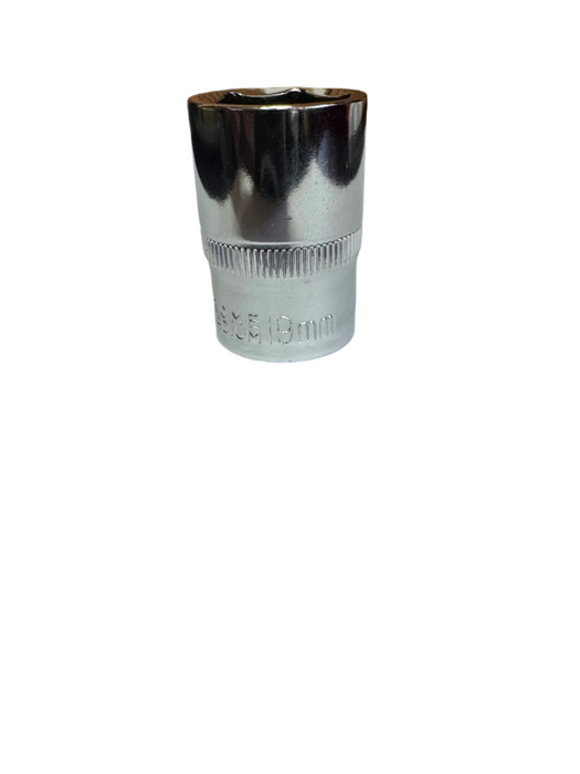 Short 1/2" Drive Chrome Vanadium Hex Metric Socket (8mm - 32mm)