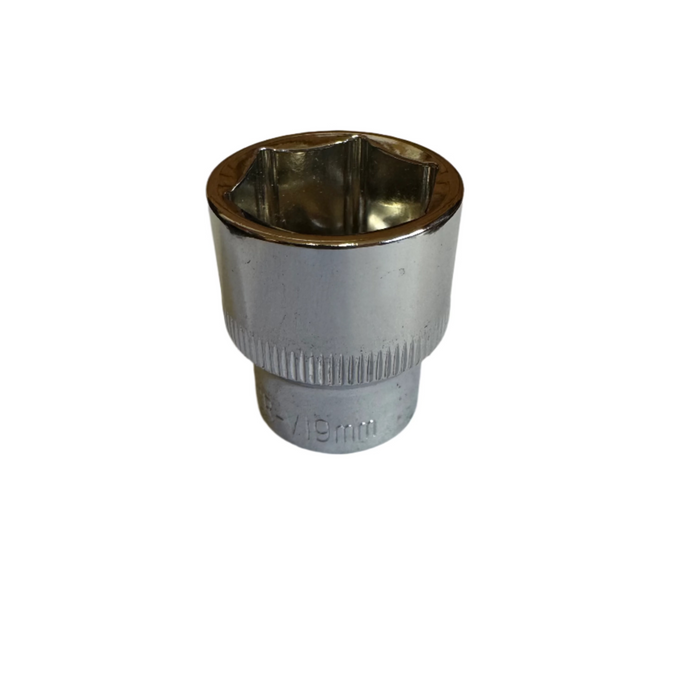 Short 3/8" Drive Chrome Vanadium Hex Metric Socket (6mm - 24mm)