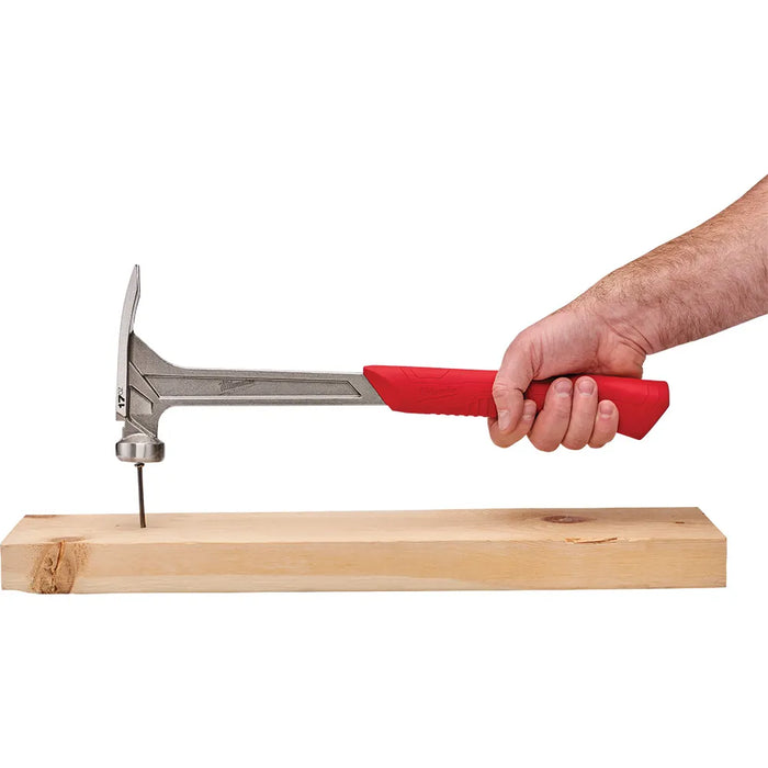 Milwaukee 17oz Smooth Face Framing Hammer - 48229017A