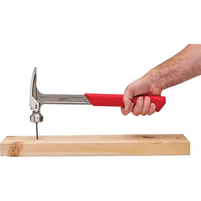 Milwaukee 22oz Smooth Face Framing Hammer - 48229023A