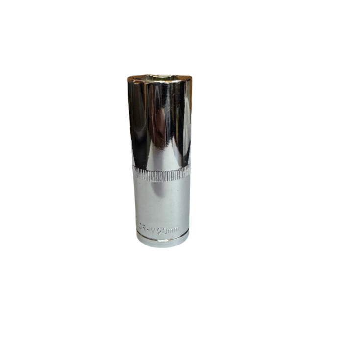 Deep 1/2" Drive Chrome Vanadium Hex Metric Socket (8mm - 32mm)