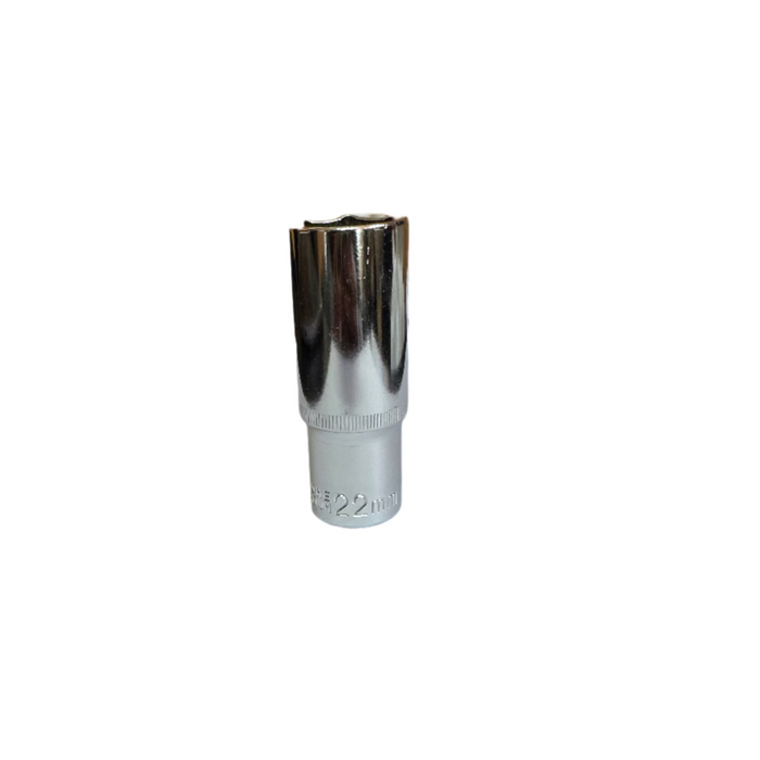 Deep 1/2" Drive Chrome Vanadium Hex Metric Socket (8mm - 32mm)