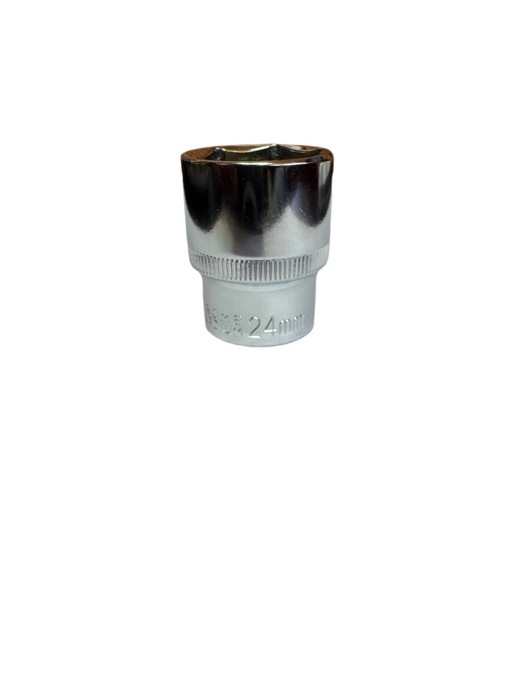 Short 1/2" Drive Chrome Vanadium Hex Metric Socket (8mm - 32mm)