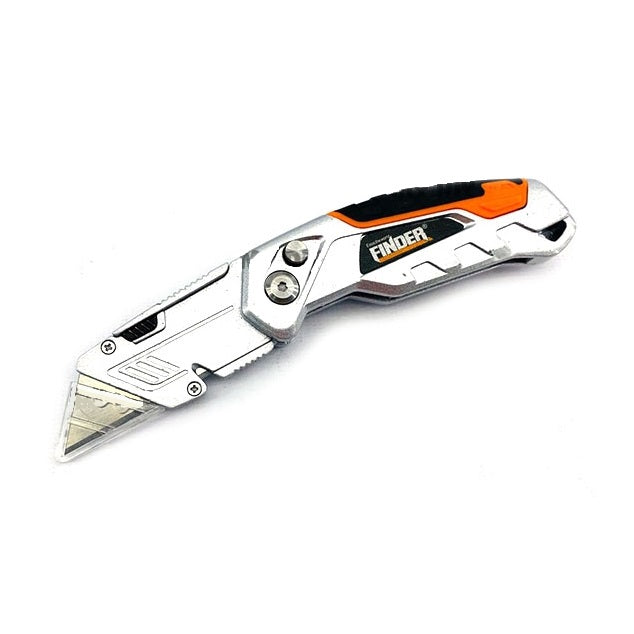 Finder Folding Utility Knife with Zinc Alloy Material - 191880