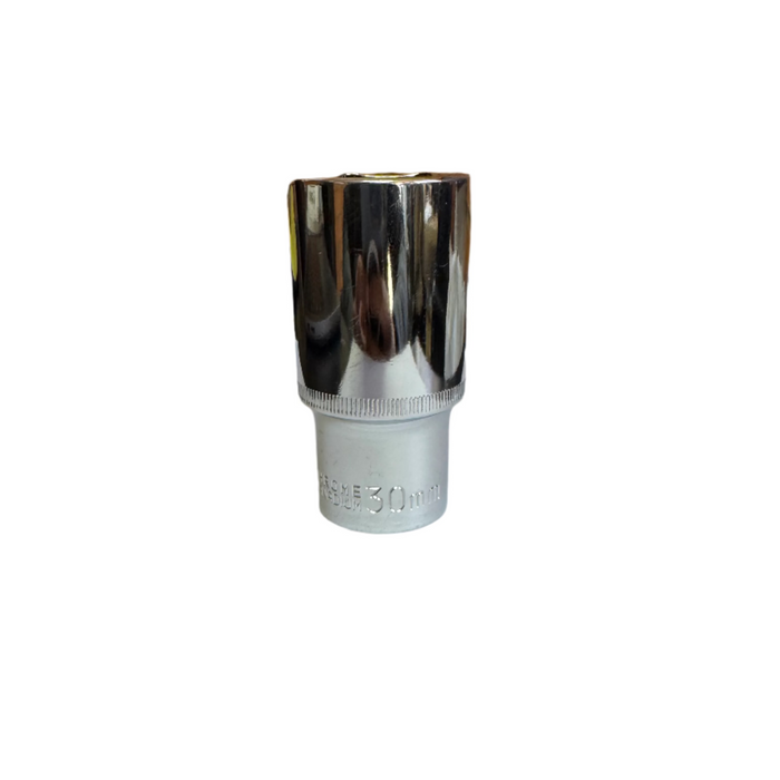 Deep 1/2" Drive Chrome Vanadium Hex Metric Socket (8mm - 32mm)