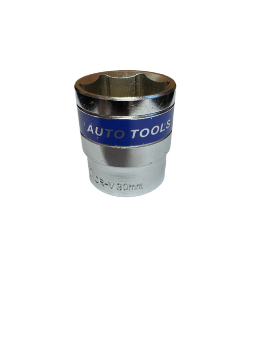 Short 1/2" Drive Chrome Vanadium Hex Metric Socket (8mm - 32mm)