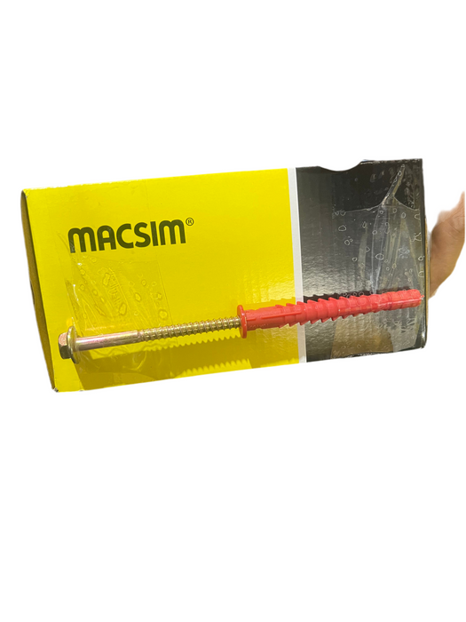 Macsim 10mm X 100mm FRAME ANCHOR HEX.HD