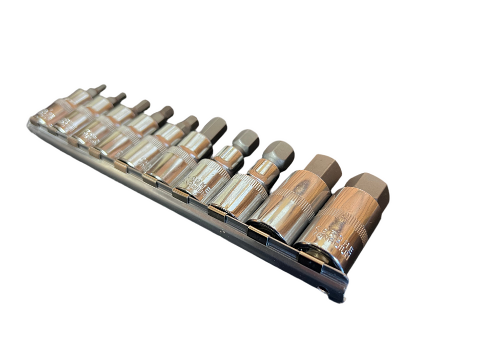1/2" Drive Hex Bit 10PC Socket Set (H4 to H19)