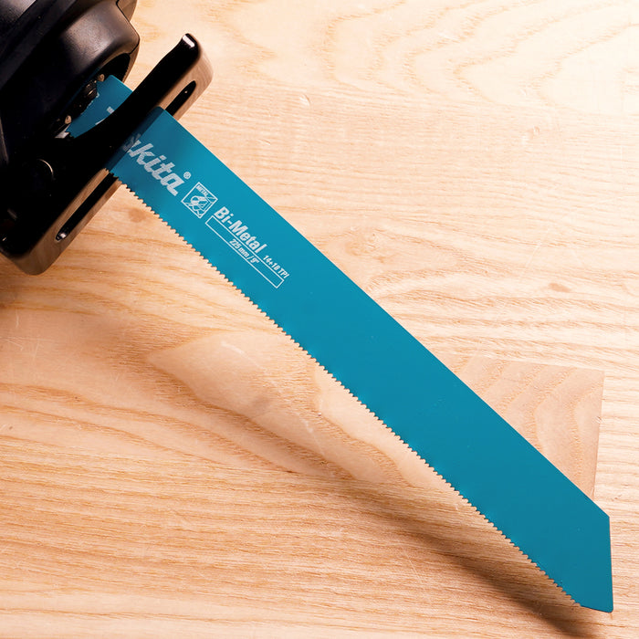 Makita Recipro Blade Bi-Metal 225mm x 1.1mm x 14+18 TPI - B-43175