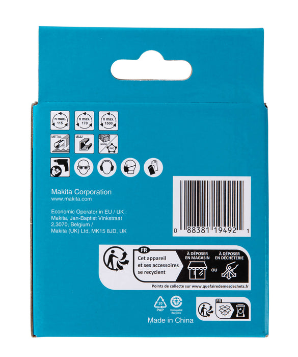 Makita 76mm Bi-Metal Hole Saw - D-17114