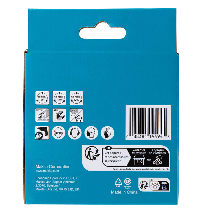Makita 92mm Bi-Metal Hole Saw - D-17136