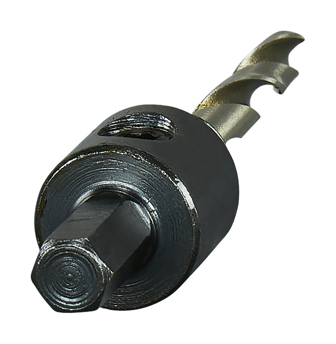 Makita 9.5mm (3/8") Shaft Hole Saw Adaptor With Pilot Drill - Suits 14-30mm Hole Saws - D-17170