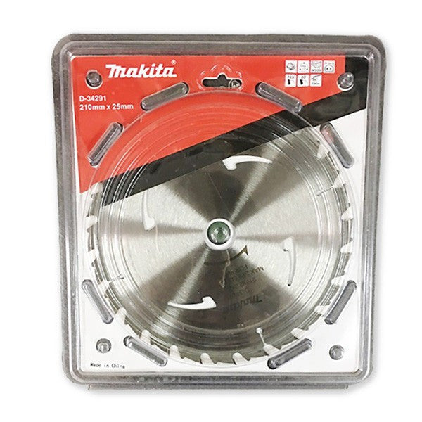 Makita - TCT Circular Saw Blade 210 x 25mm 24T Economy - D-34291