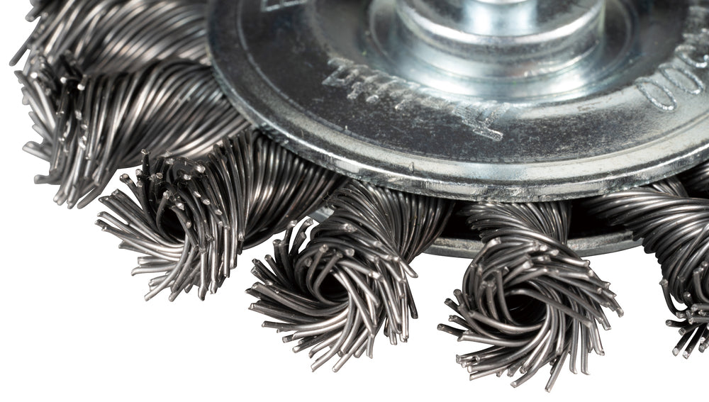 Makita 75mm Knotted Wire Wheel Brush - D-73813