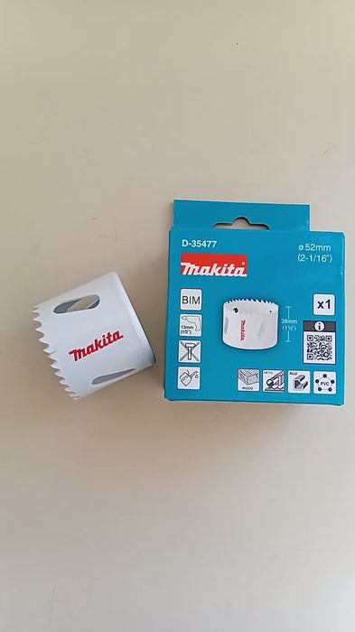 Makita 52mm Bi-Metal Hole Saw - D-35477