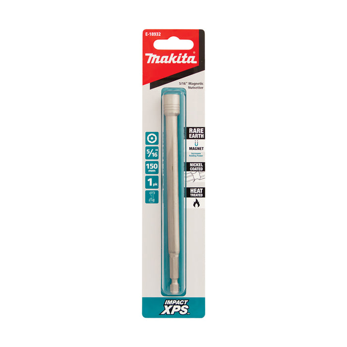 Makita Impact XPS 5/16" x 150mm Magnetic Nut Setter - E-18932