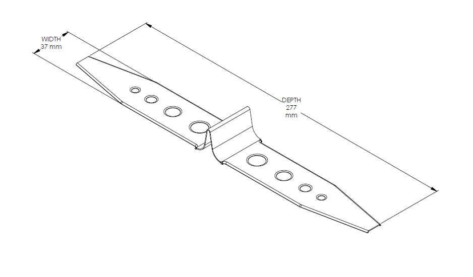 Wilmaplex Expansion Tie Galvanised Z600 - ETZ600