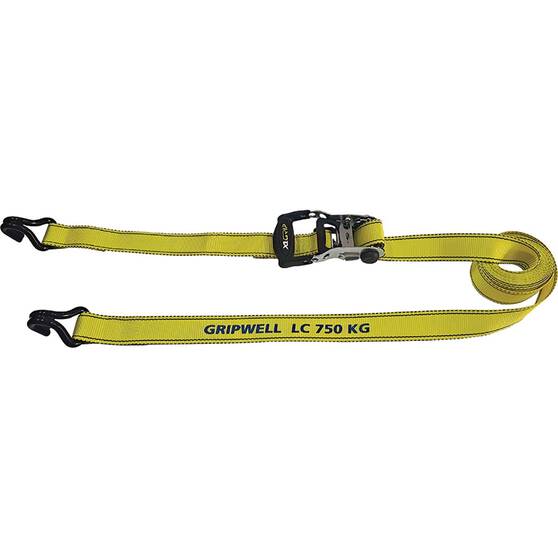 Gripwell Ratchet Tie Down 5m x 38mm 4 Pack - PA86050