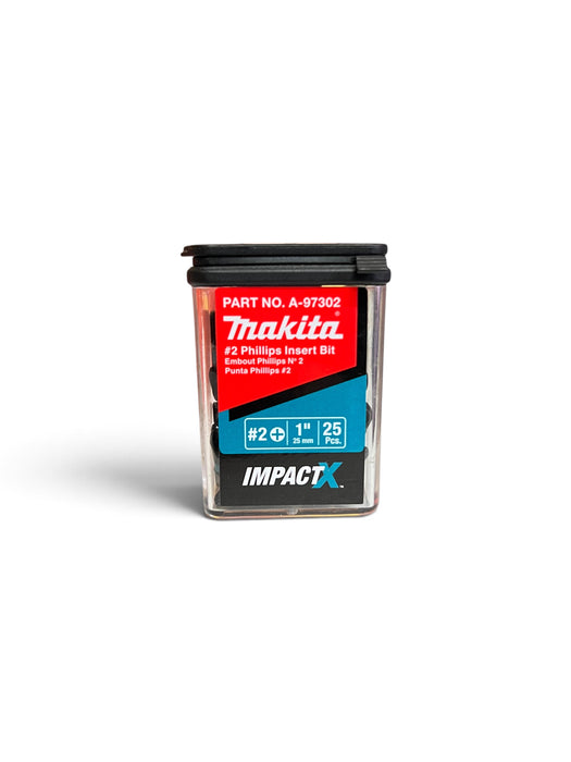Makita ImpactX 25-Piece 2 Phillips Insert Bit Set - A-97302