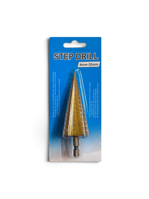 Step Drill Bit (4mm–32mm) - SD432